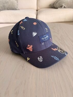 Travis Mathew "Coastline King" FlexFit 110 Snapback Golf Hat Blue Mens (R123)